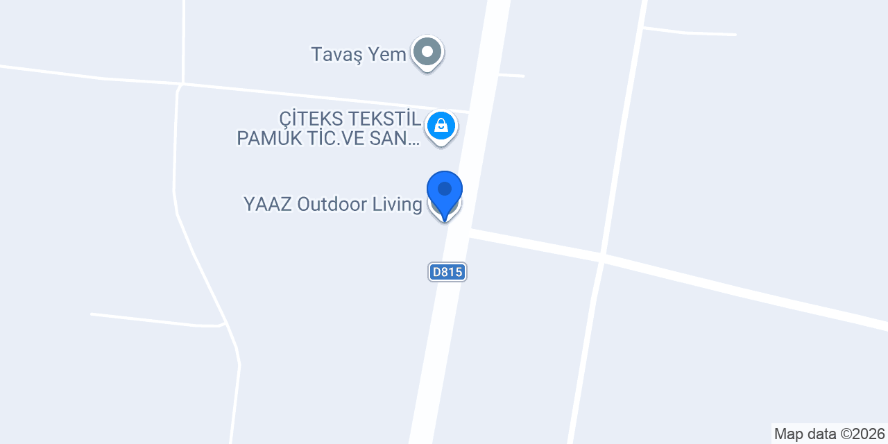 YAAZ Outdoor Living konumu