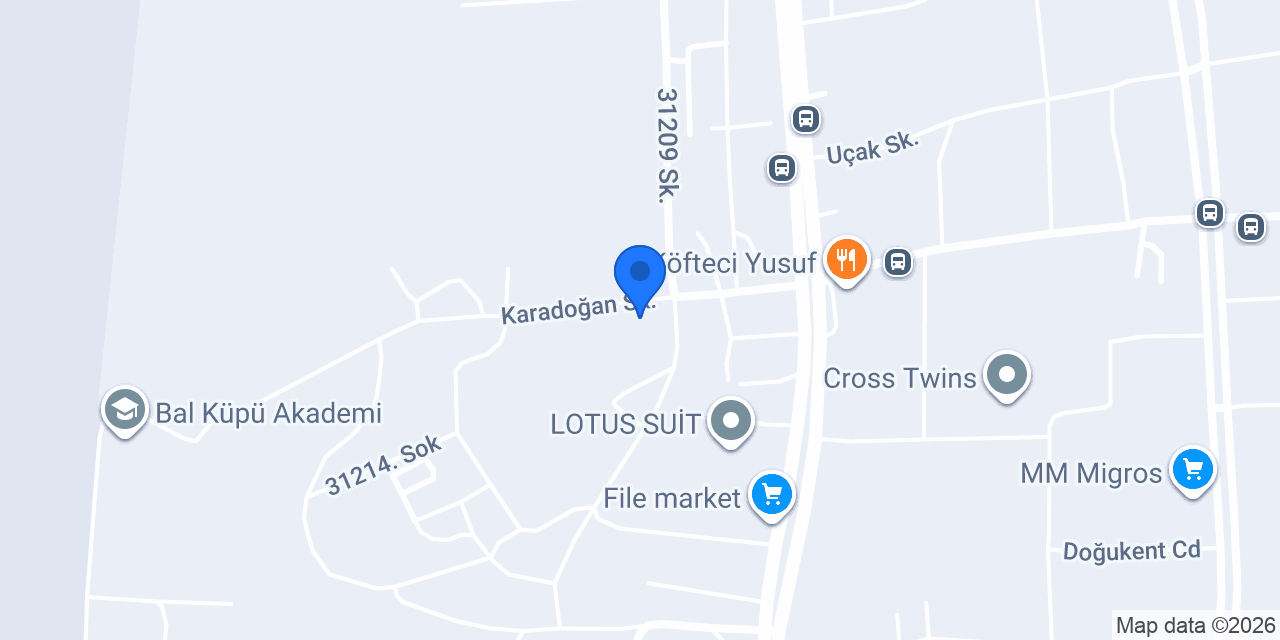 Kayra Teknik Servis konumu
