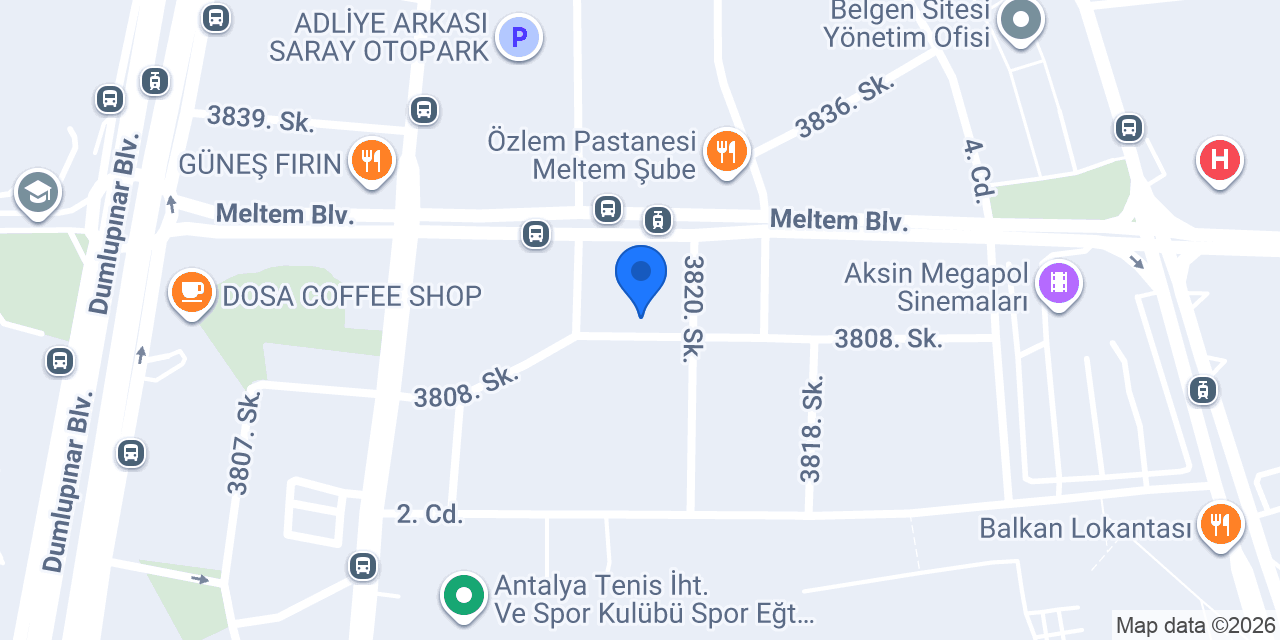 Özlem Unlu Mamulleri konumu