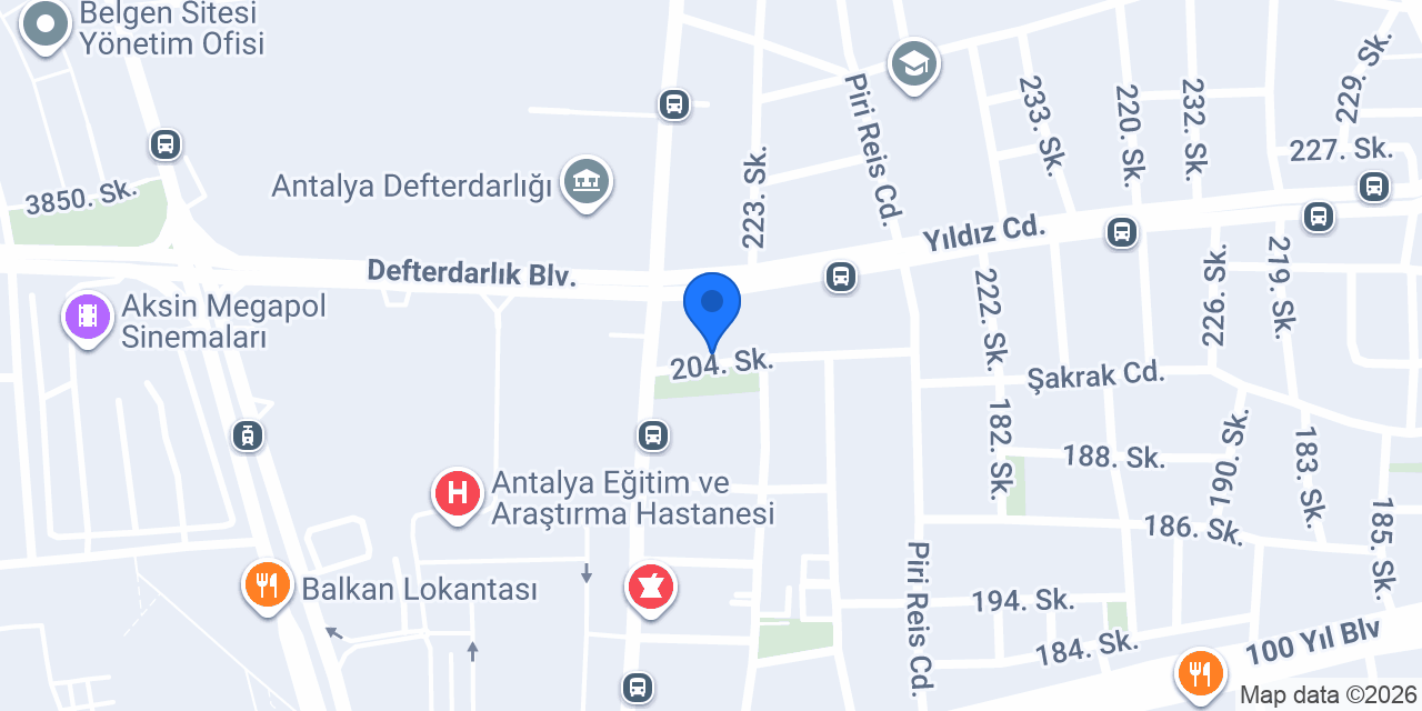 Ada tost evi konumu
