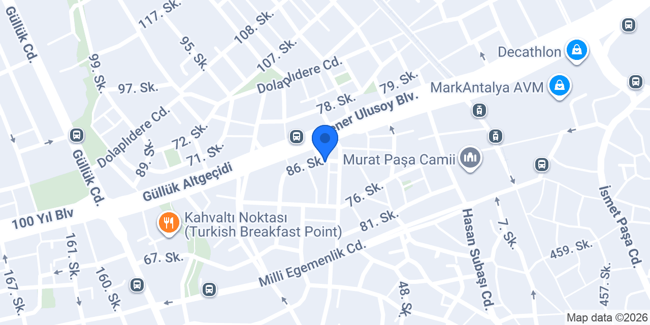 Saray Taksi konumu