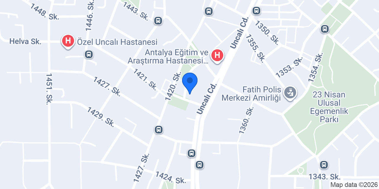 ATASEM Uncalı Kurs Merkezi konumu
