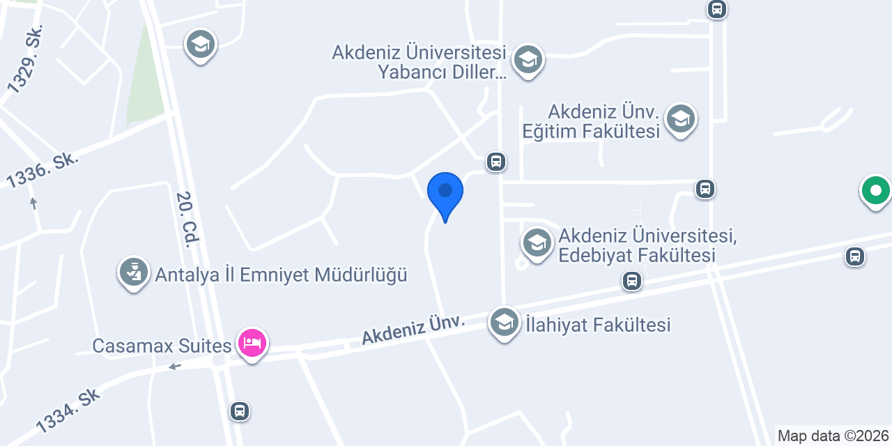 Kampüs Ev Yemekleri konumu