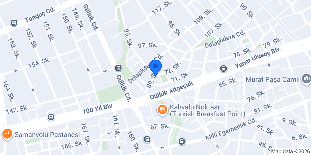 Dilara Market konumu