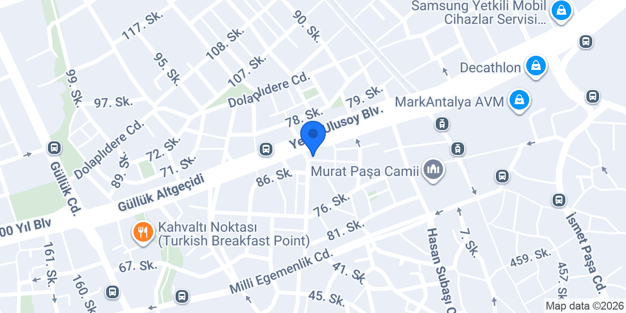 Hilal Sürücü Kursu konumu