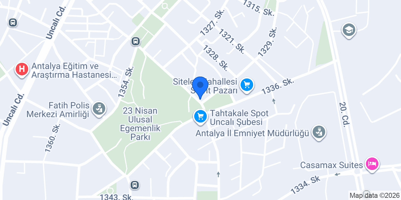 Prestij Veteriner Kliniği konumu