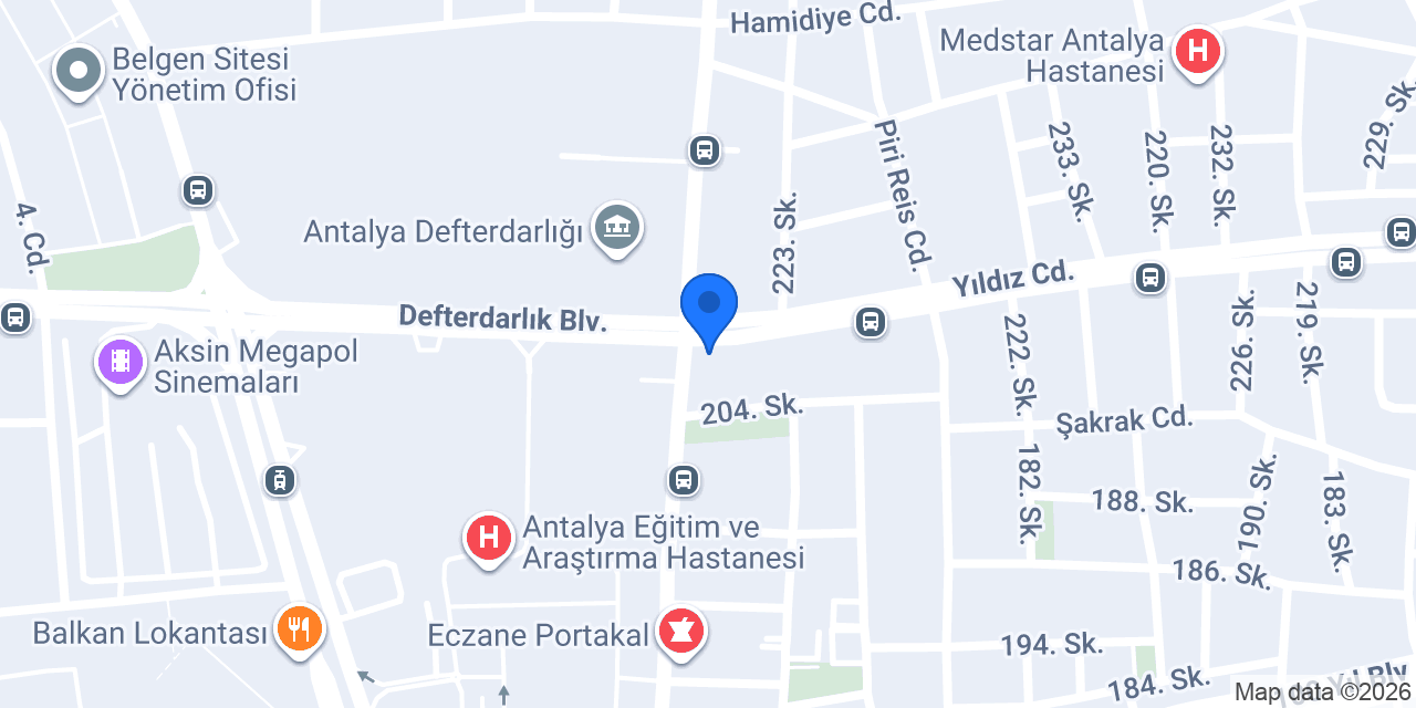 Anaç Optik konumu