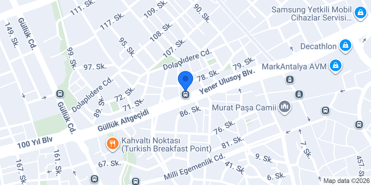 Burdur İletişim konumu