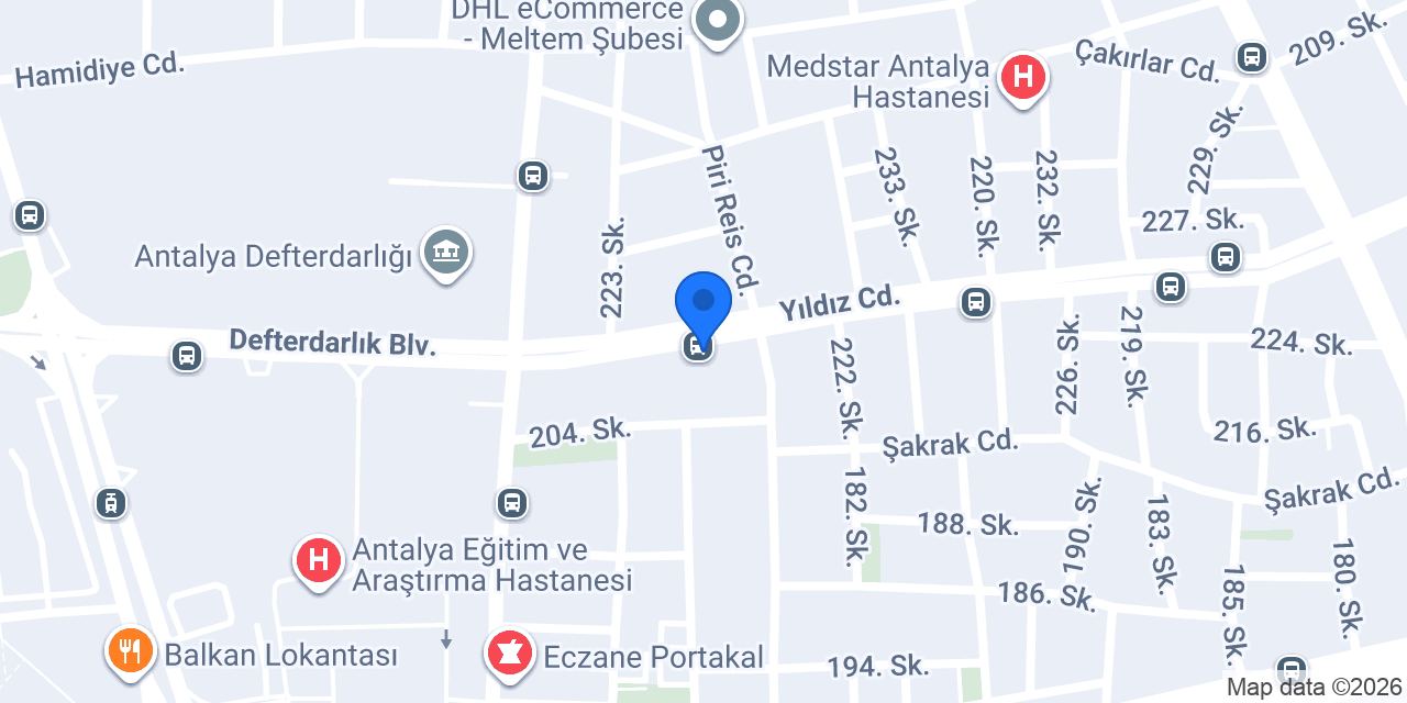 Ant Yılmazlar Unlu Mamülleri konumu