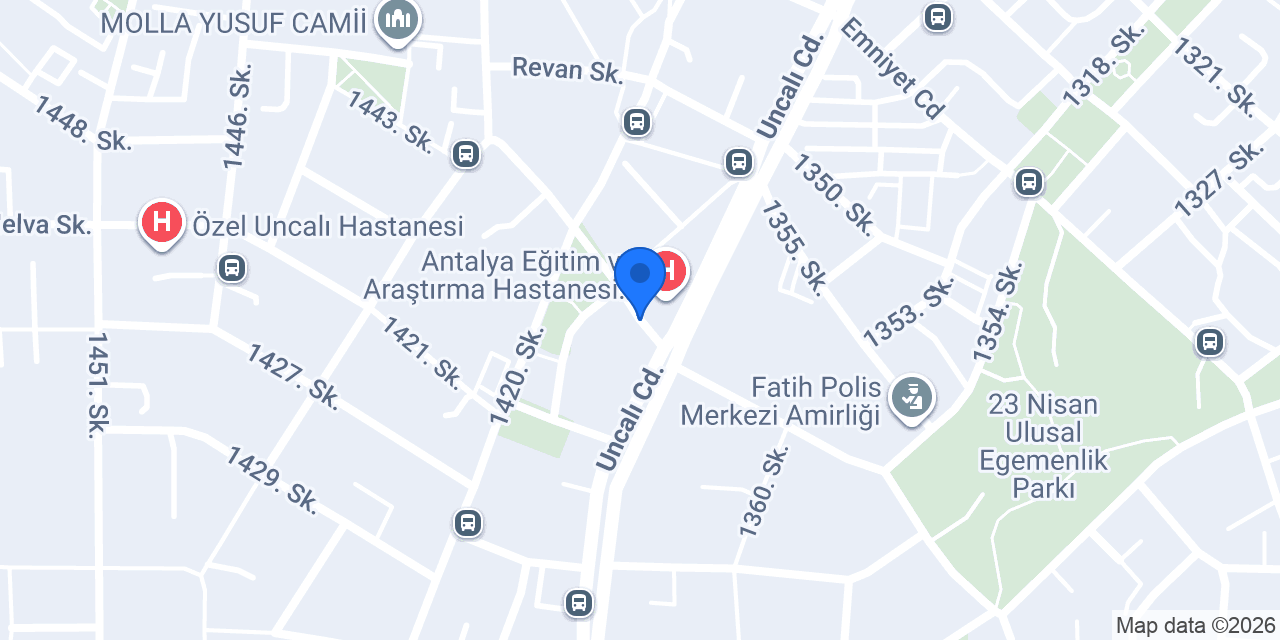 Uncalı Ebru Eczanesi konumu