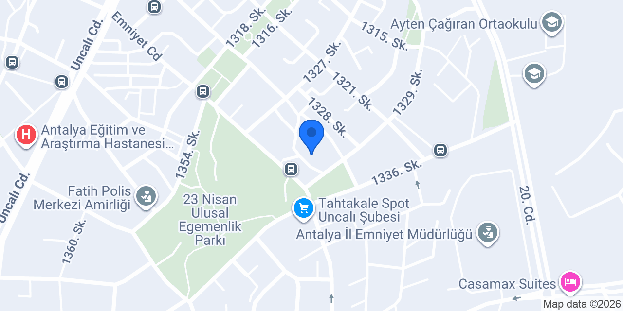 Dostum Saz Evi konumu