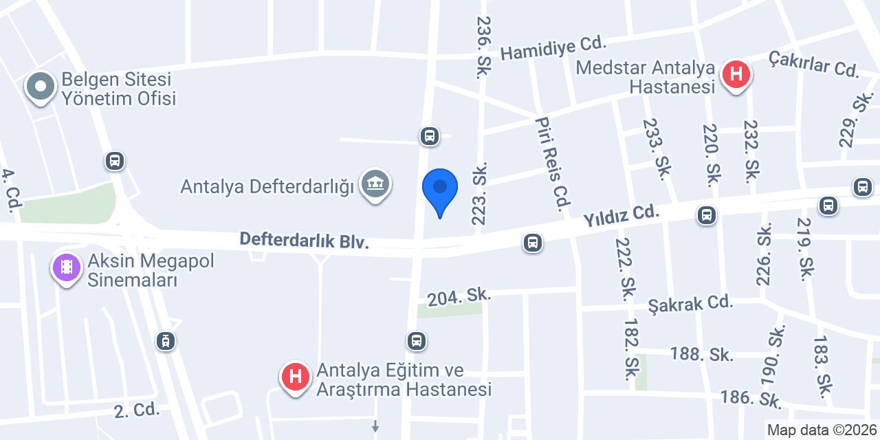Şehir Eczanesi konumu