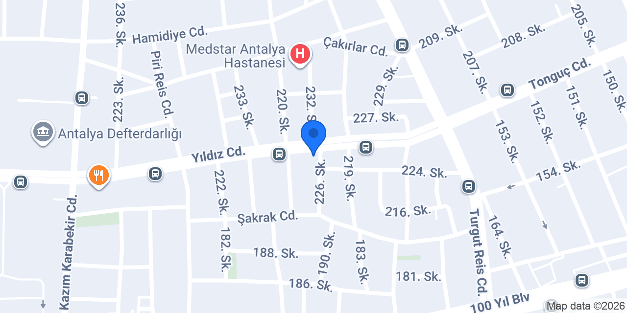 Papatya Nail Studio konumu