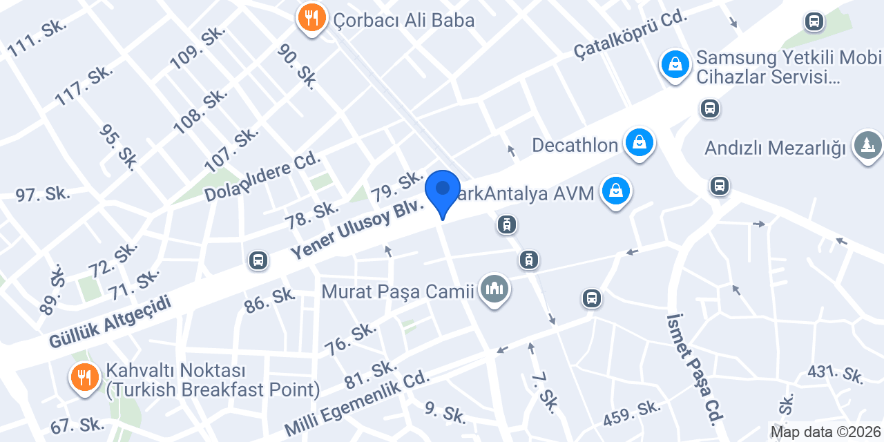 GSM PARK konumu