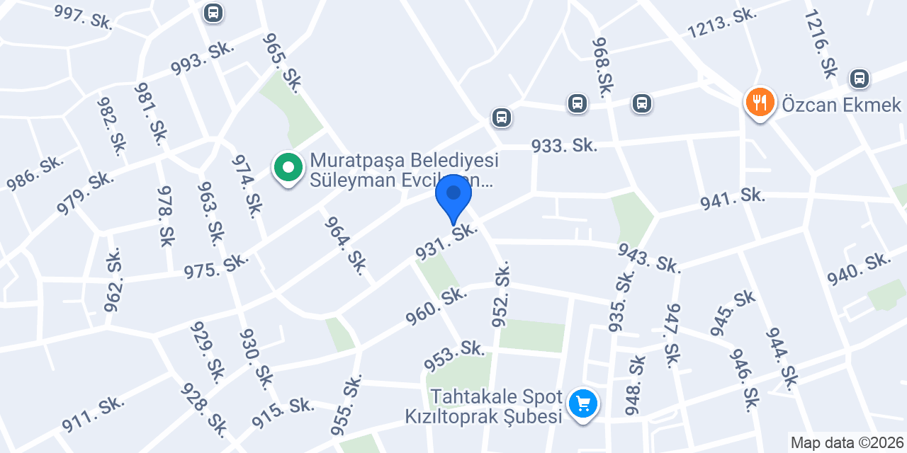 Usta Ekip Dekorasyon konumu