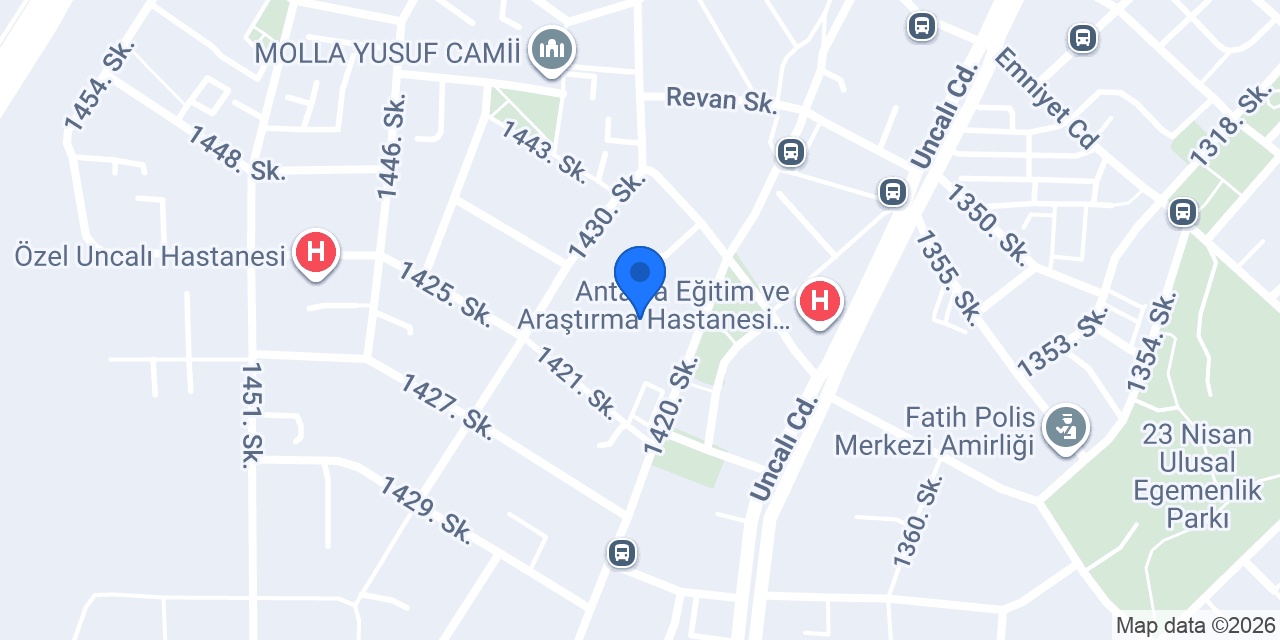 Konyaaltı İlkokulu konumu