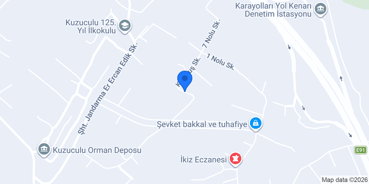 Ercan uzay sistemleri konumu