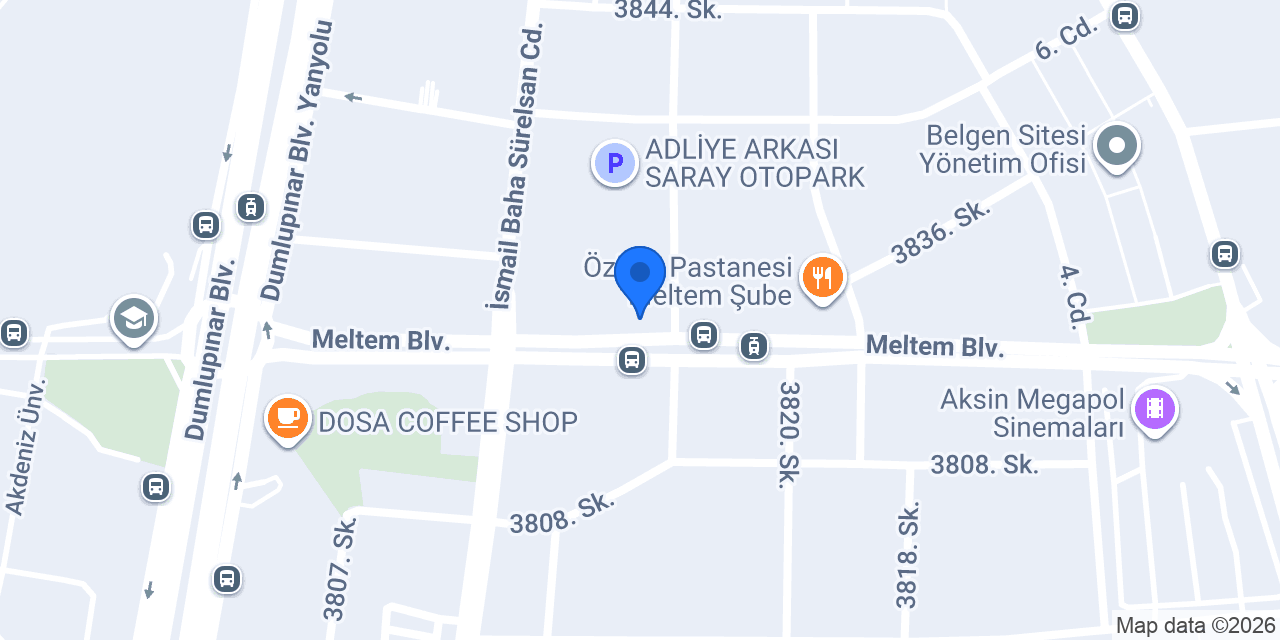 Diş Hekim Onur Özdoğan konumu