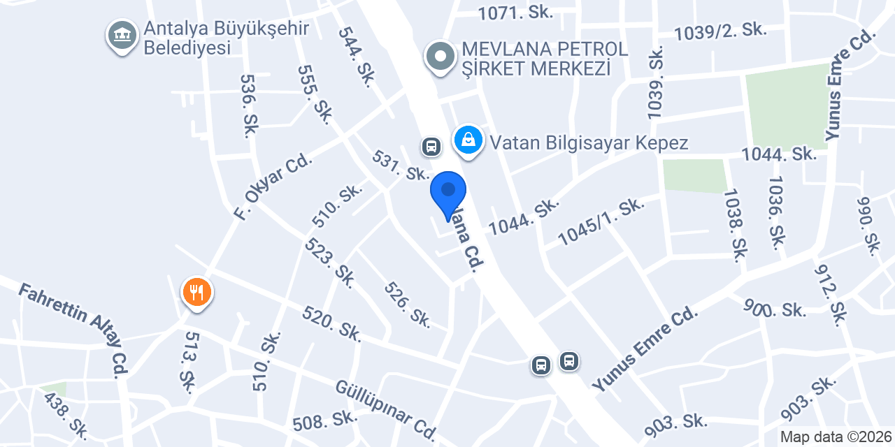 Komagene Çiğ Köfte konumu