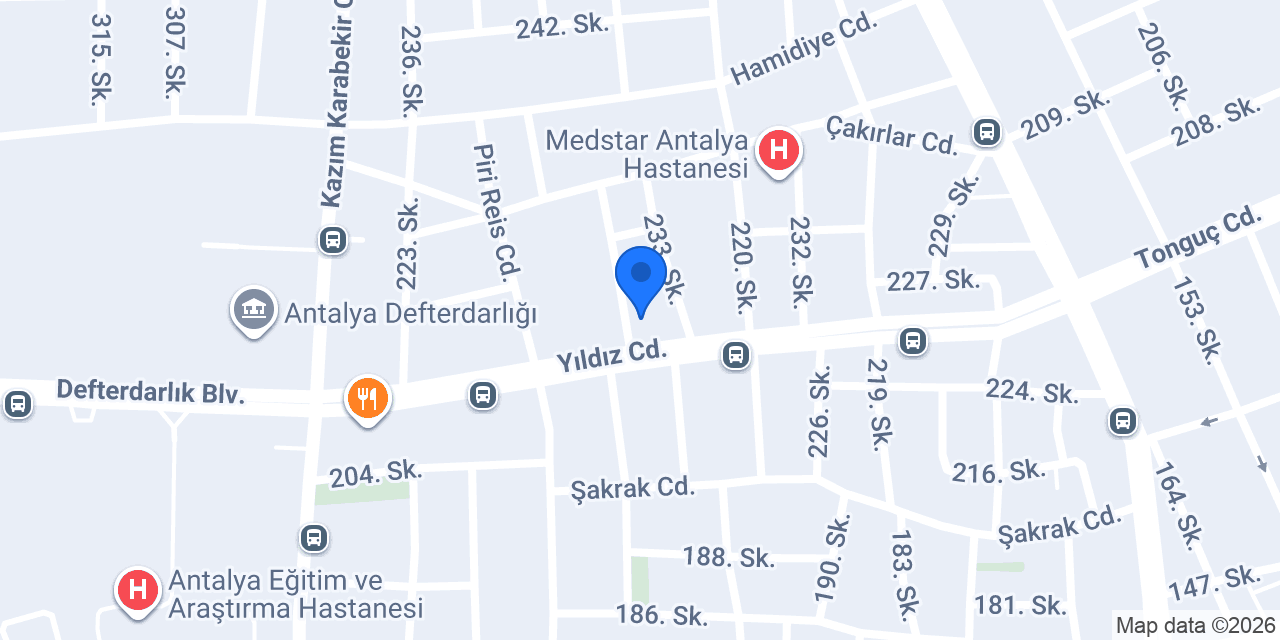 Alper Rent A Car konumu