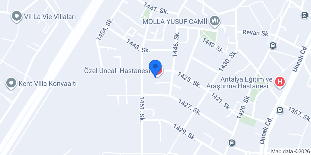 Op. Dr. Burak Korkmaz konumu