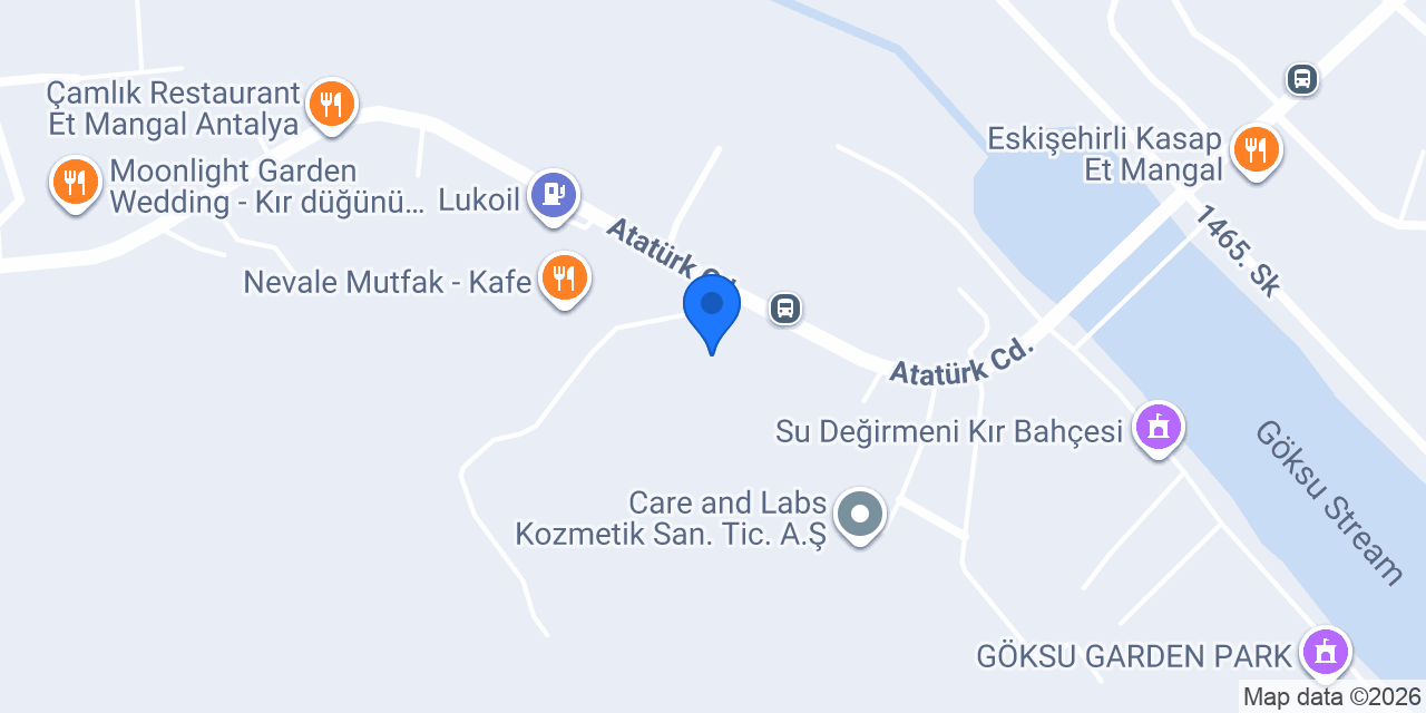 Derya prefabrik çelık villa konumu