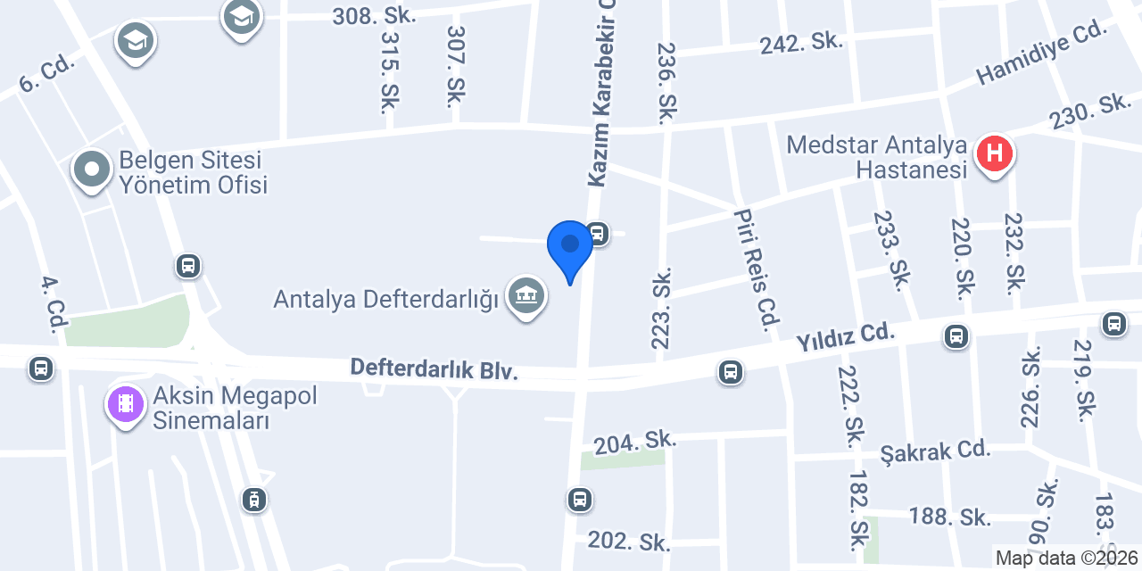 Defterdarlık Taksi konumu