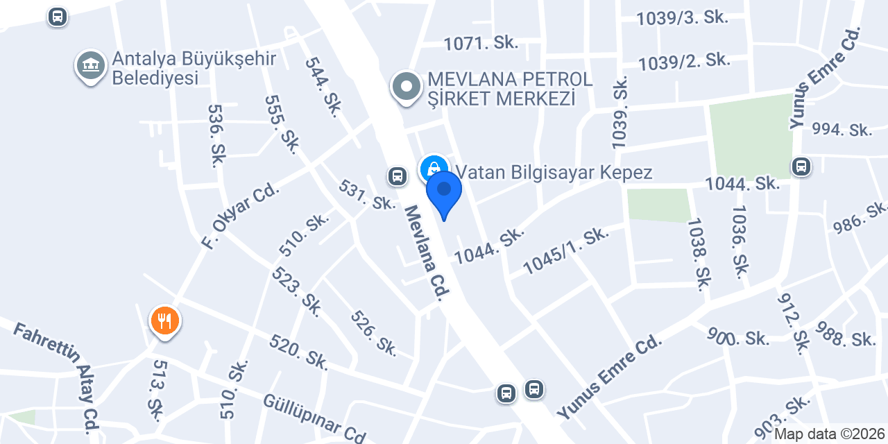 Uvens Mimarlık İnşaat konumu