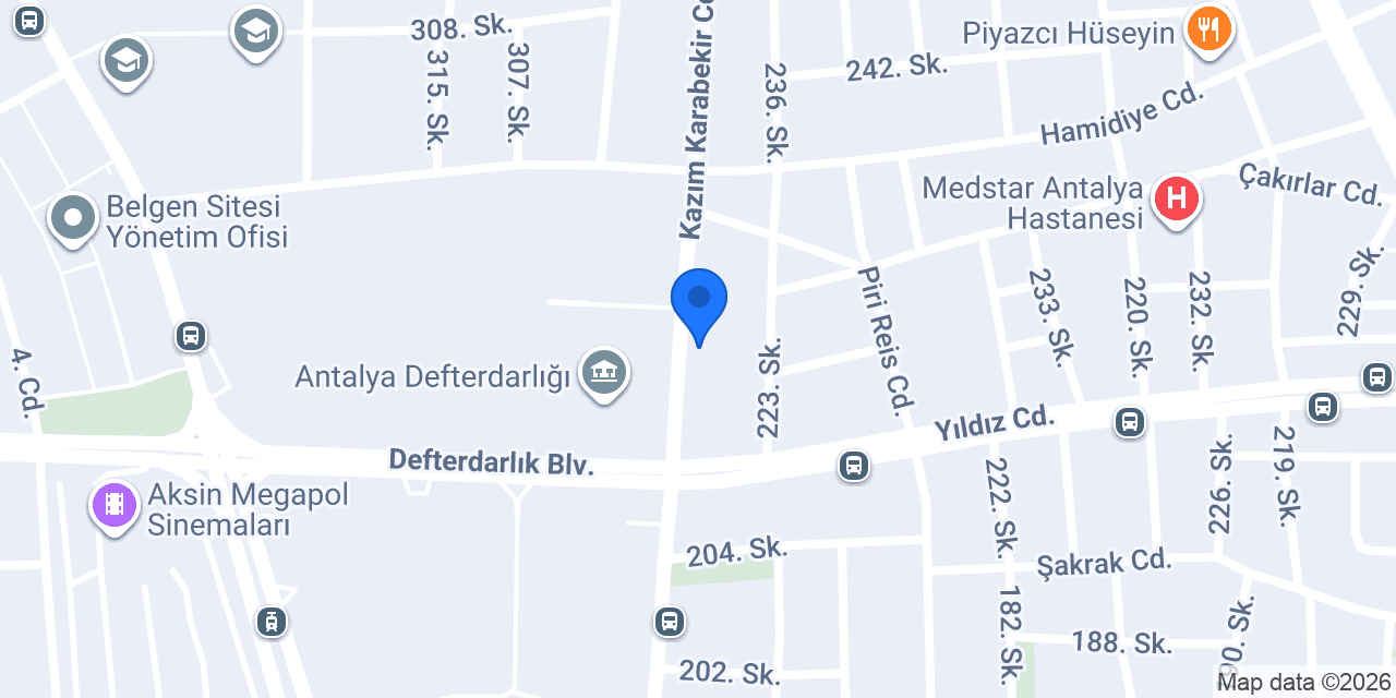 Çavdır Eczanesi konumu