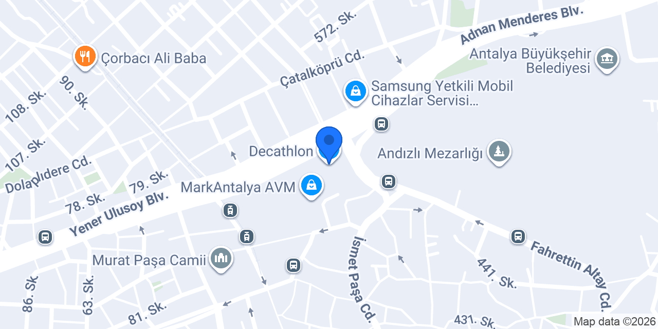 Decathlon konumu