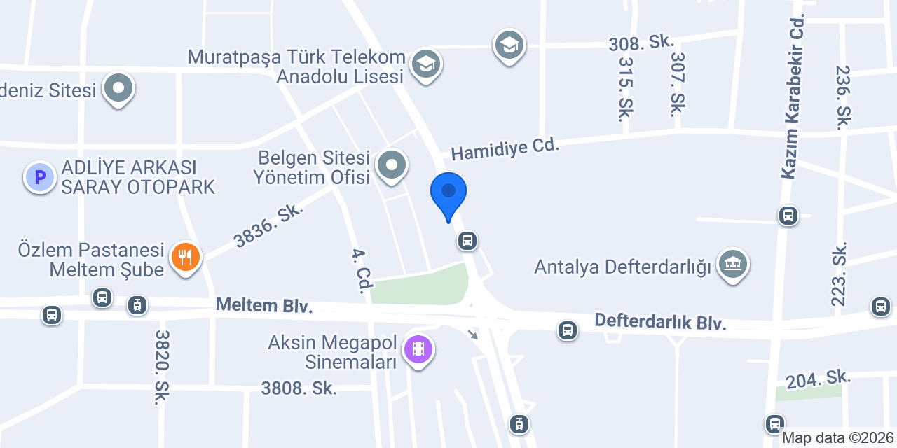 Nefes Veteriner Kliniği konumu