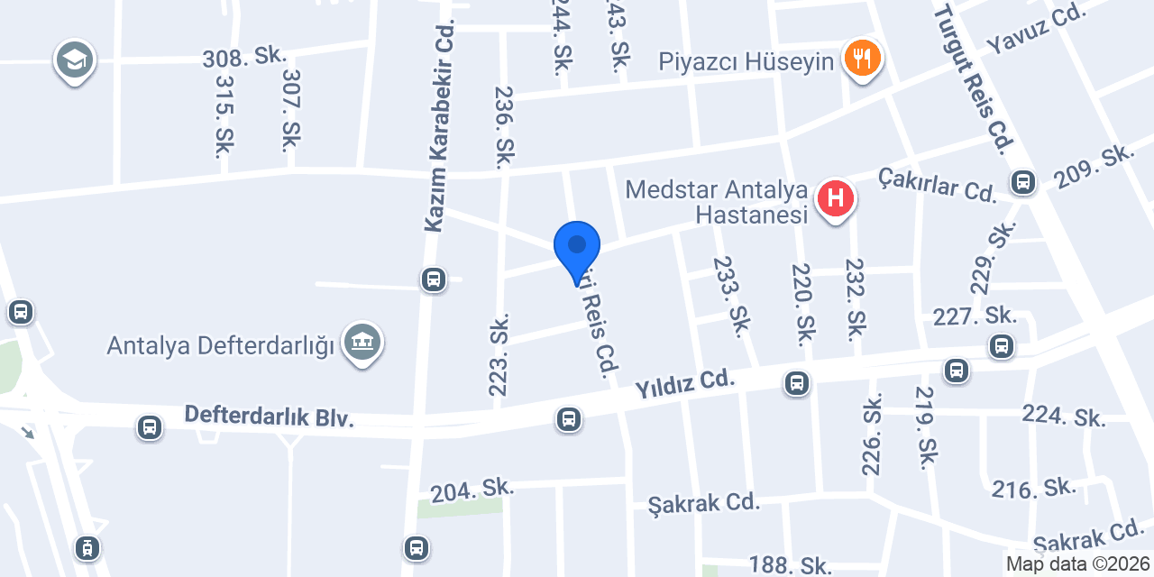 Yurtiçi Kargo Meltem Şubesi konumu