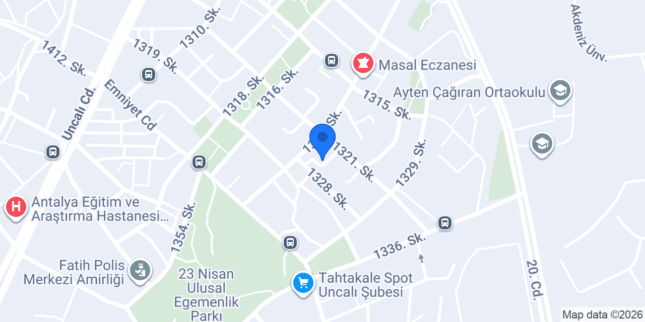 Antalya elektrikçi konumu
