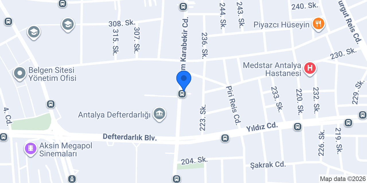 Eczane Burdur konumu