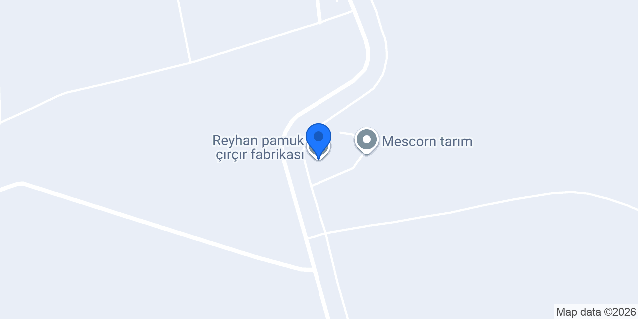 Reyhan pamuk çırçır fabrikası konumu