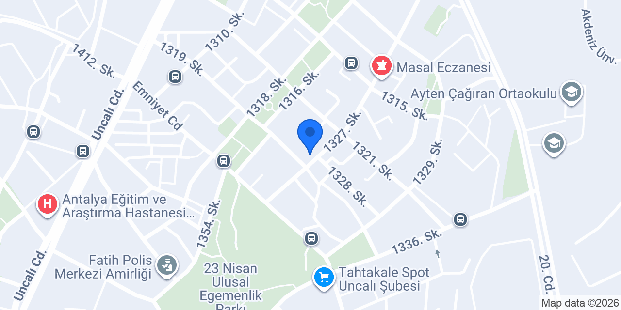 Kerimoğlu Terzi konumu