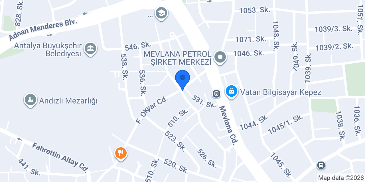 BİLİK OTOMOTİV konumu