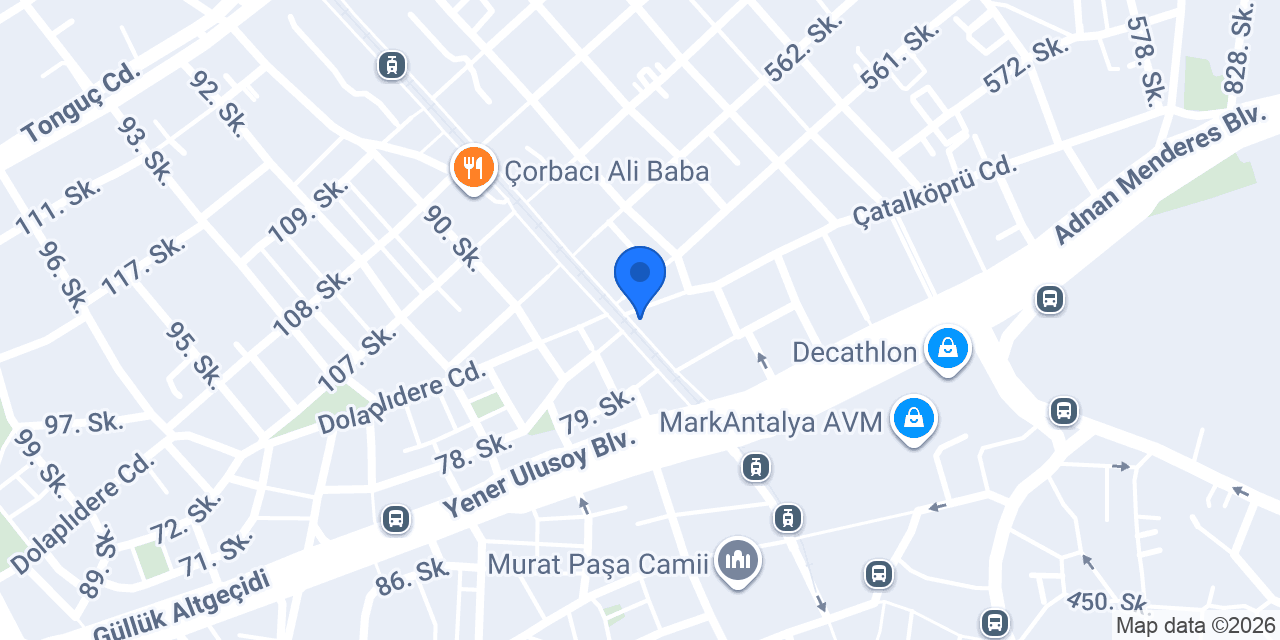 Kıvrak Otel konumu