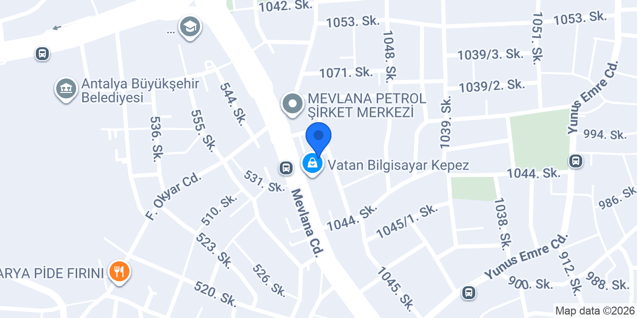 AV. ARB. MELİHŞAH DELİGÖZ konumu