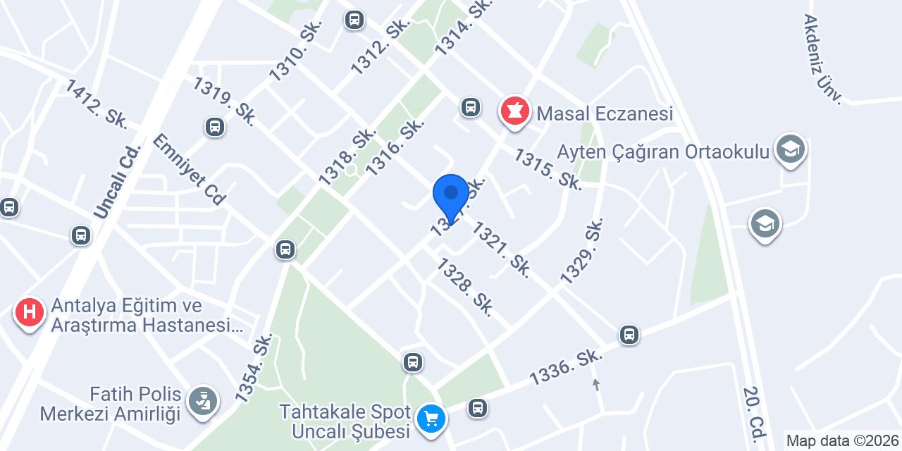 Şahika Unlu Mamülleri konumu