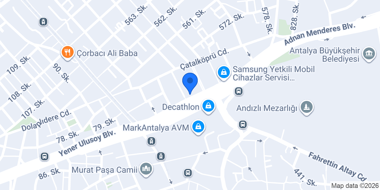 ANTALYA EMLAK AVCILARI konumu