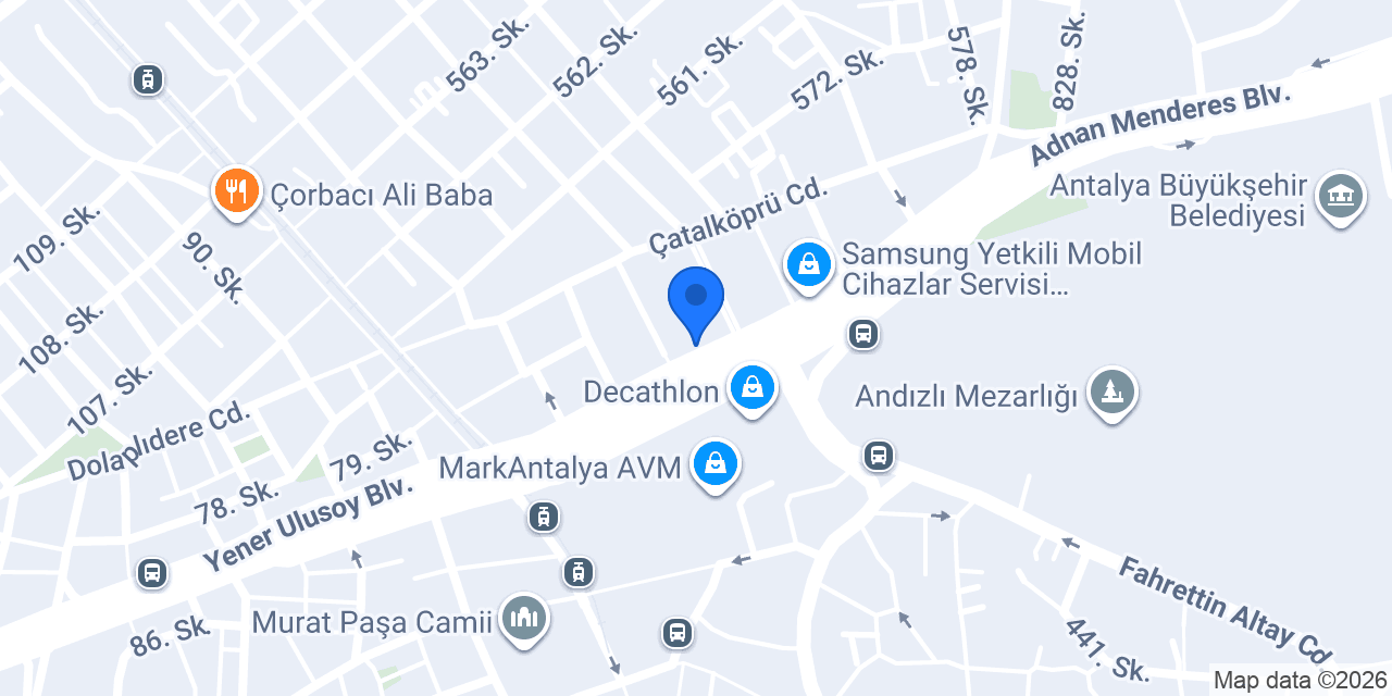 Nevita Antalya Office konumu