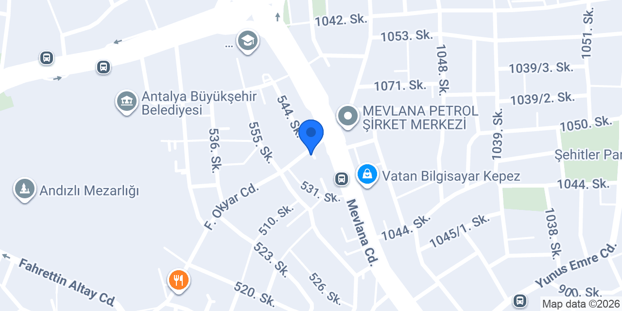 Erat Erkek Kuaförü konumu