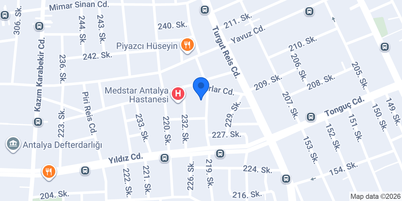 Antalya Eylül Nakliyat konumu
