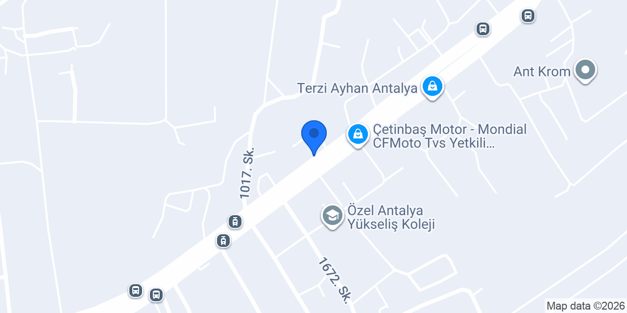 ikiTekerli Antalya konumu