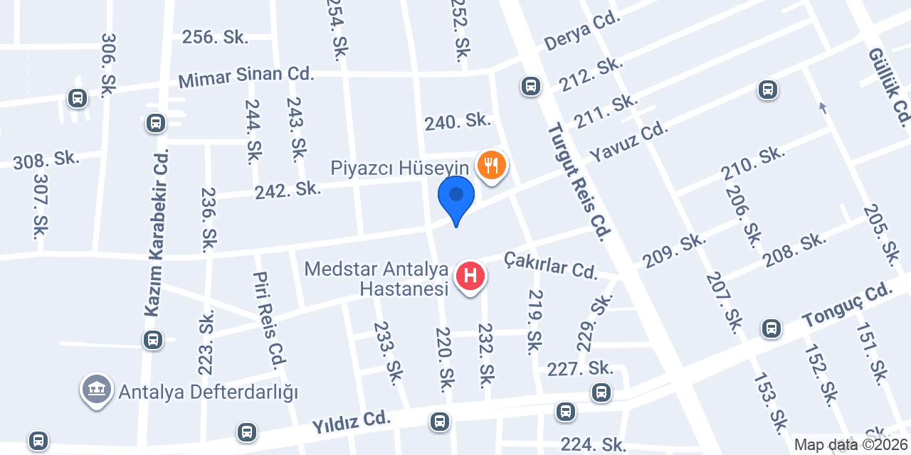Sena tesisat konumu