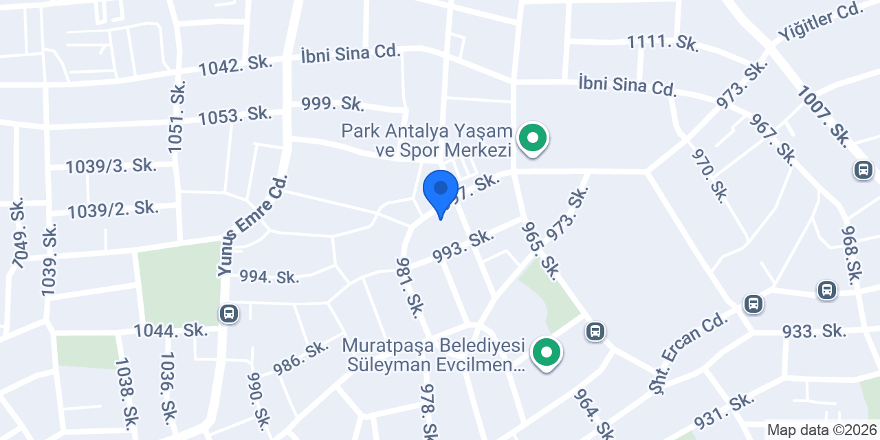 Antalya Eczanesi konumu