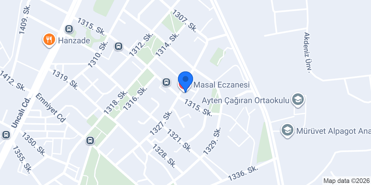 Masal Eczanesi konumu