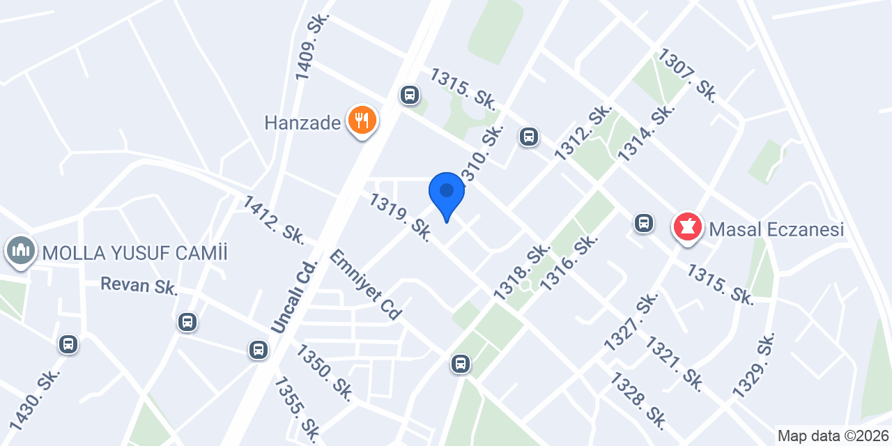 Uncalı orjinal terzi konumu