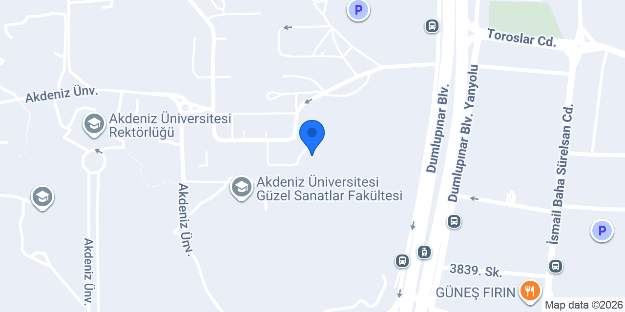 Doç. Dr. Arif Önder konumu